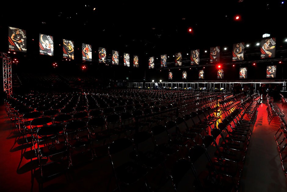 AFL 2016 Media - NAB AFL Draft SYDNEY, AUSTRALIA - NOVEMBER 25: General view prior to the 2016 NAB AFL Draft at the Hordern Pavilion on November 25, 2016 in Sydney, Australia. (Photo by Michael Willson/AFL Media)